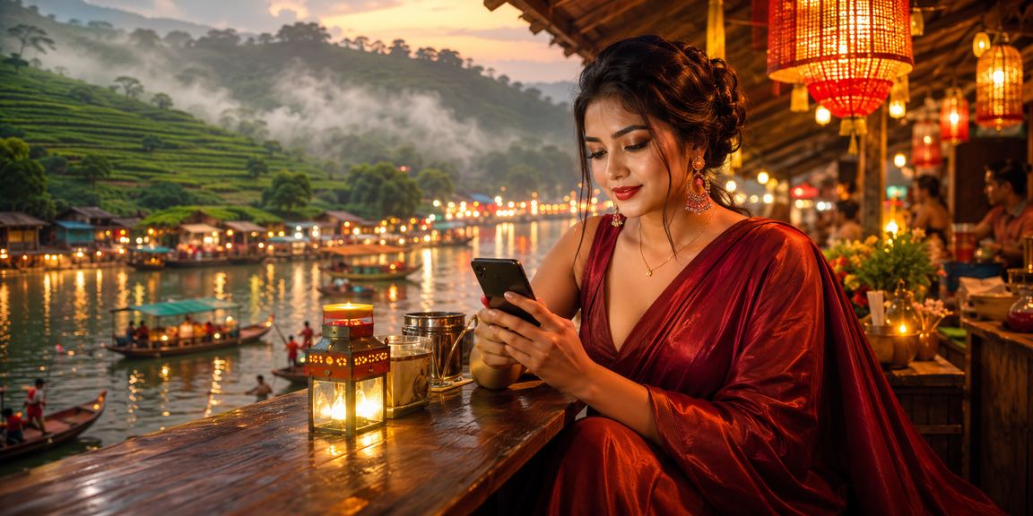 বরিশালে চা বাগানের পটভূমিতে মোবাইল ক্যাসিনো