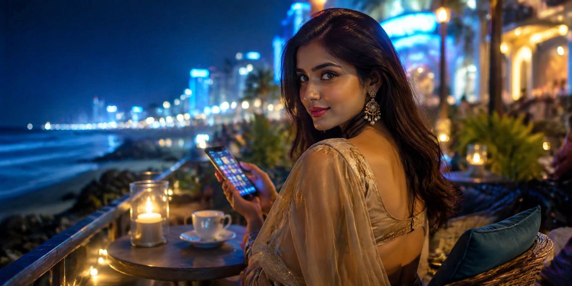 কক্সবাজারে সুস্থ ও সুখী জীবনযাপনের মাঝে মোবাইলে বিনোদন উপভোগ করছেন একজন ব্যবহারকারী